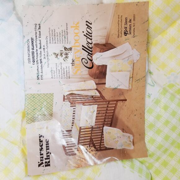 Nursery rhyme The story book collection  36x48" quilt 1.1454 - Picture 5 of 16